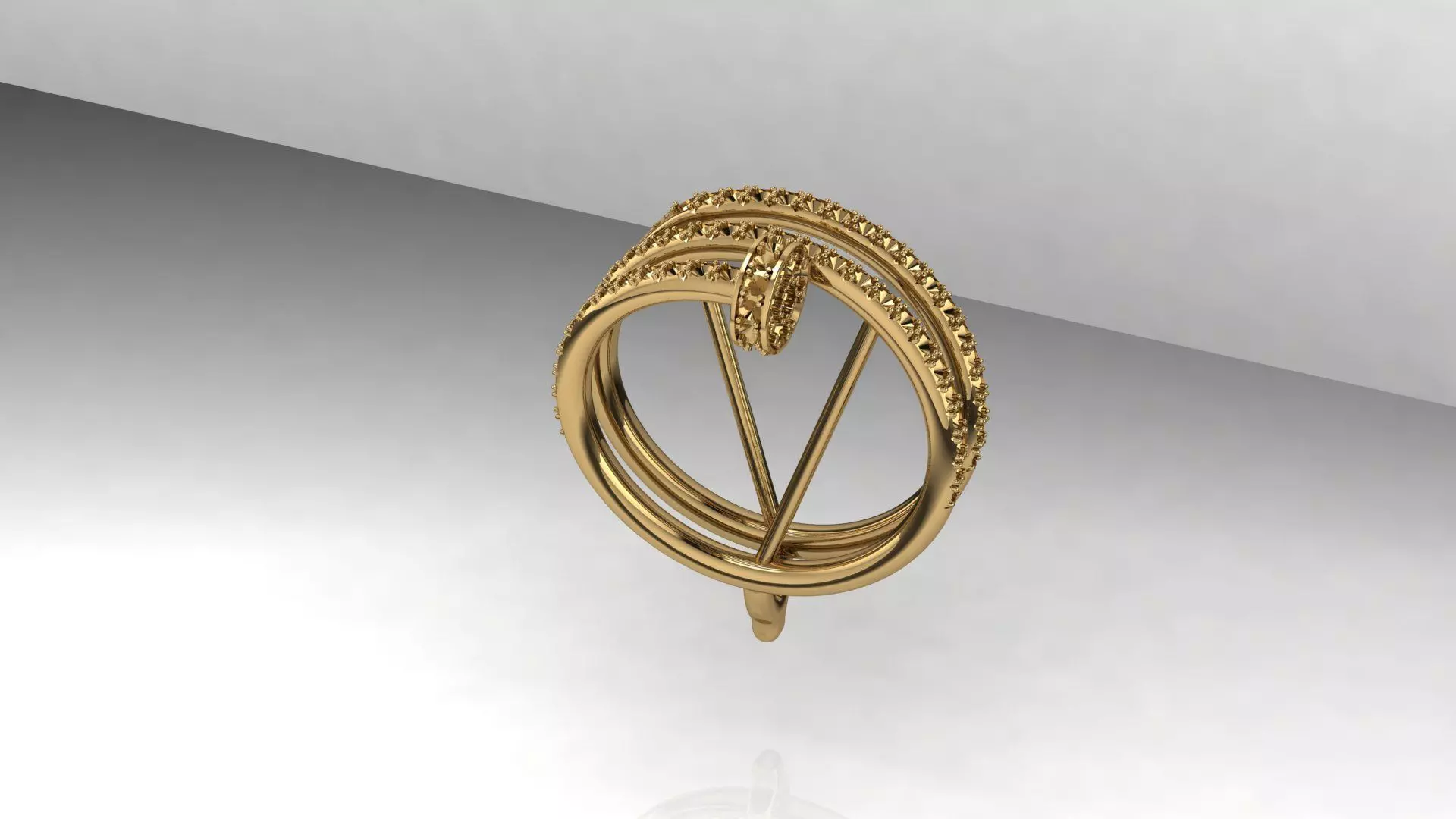 Nail Ring Free 3D print model