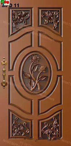 3d door model
