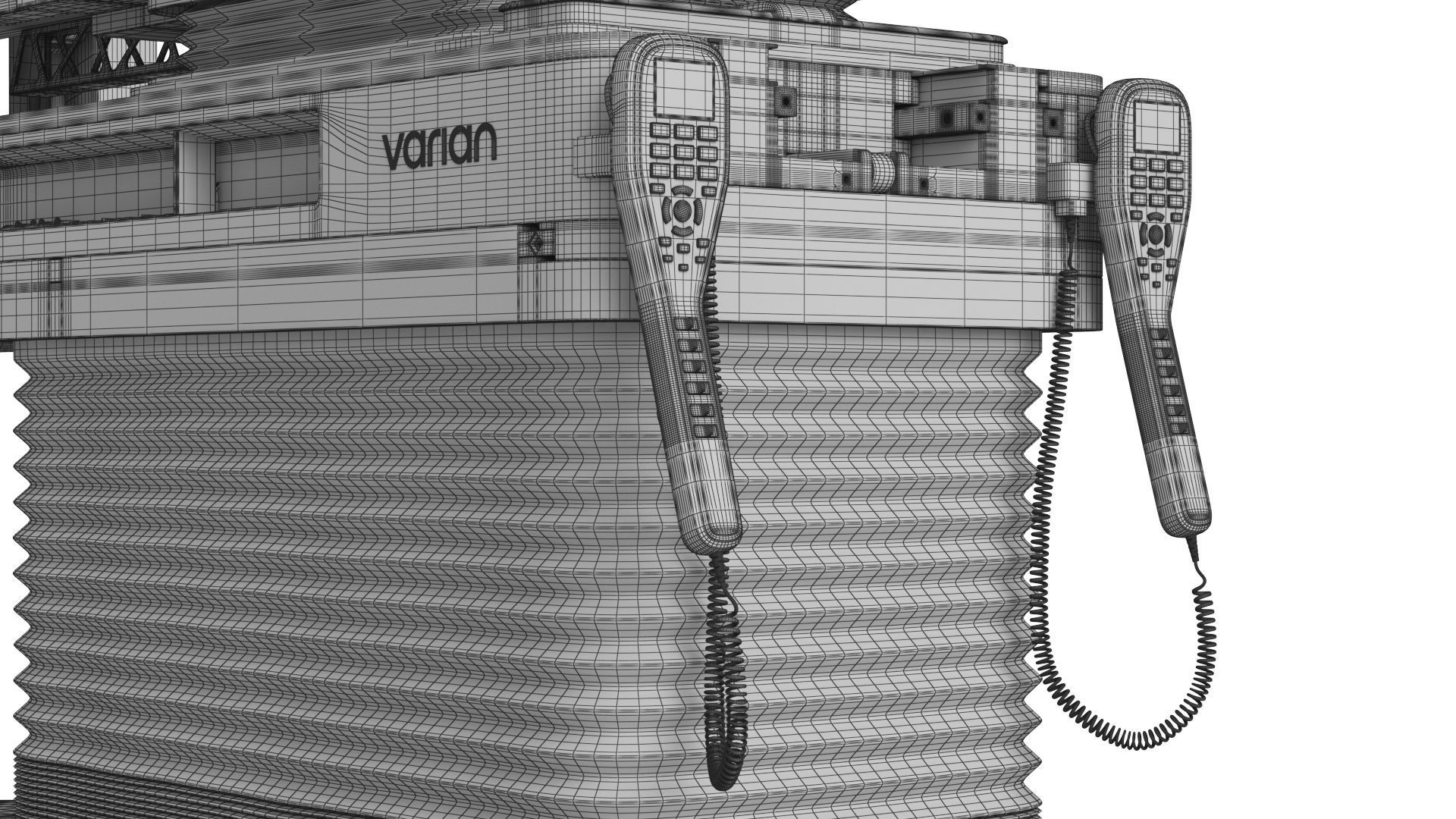 Varian TrueBeam Radiotherapy System 3D model_31