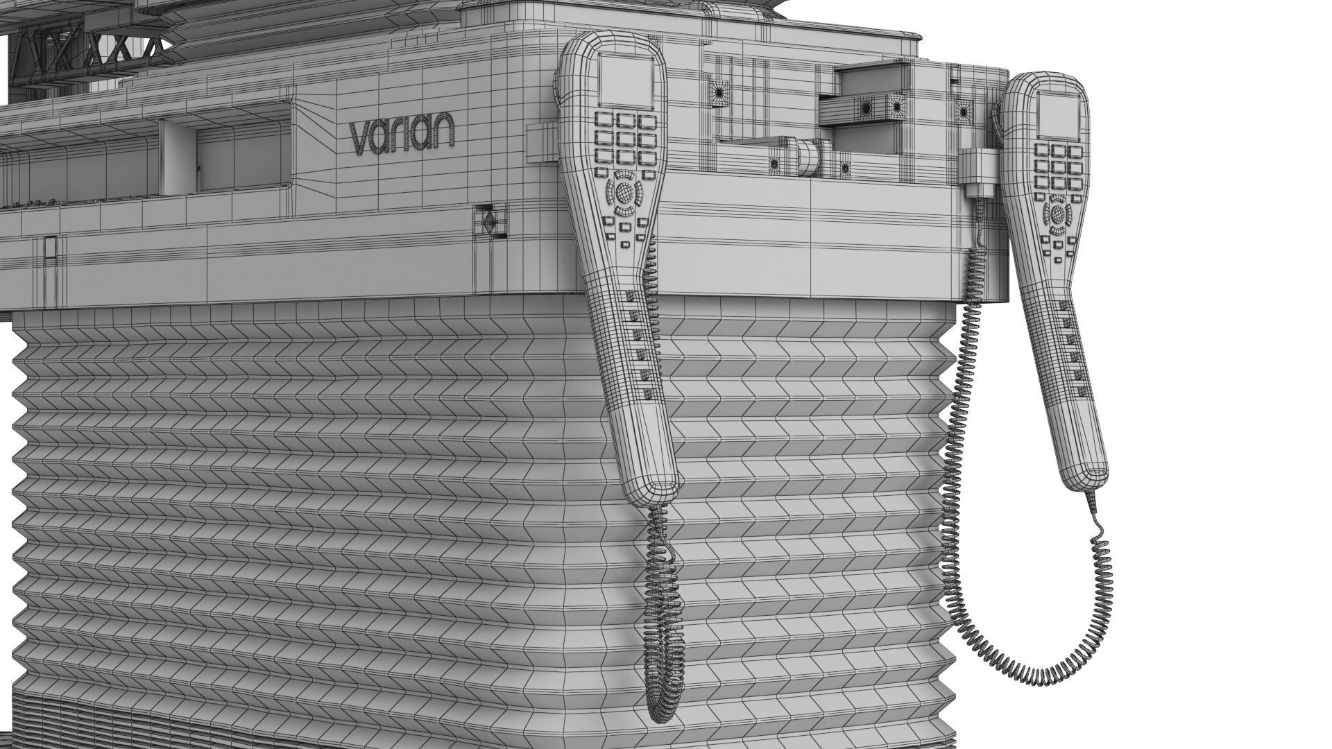 Varian TrueBeam Radiotherapy System 3D model_30