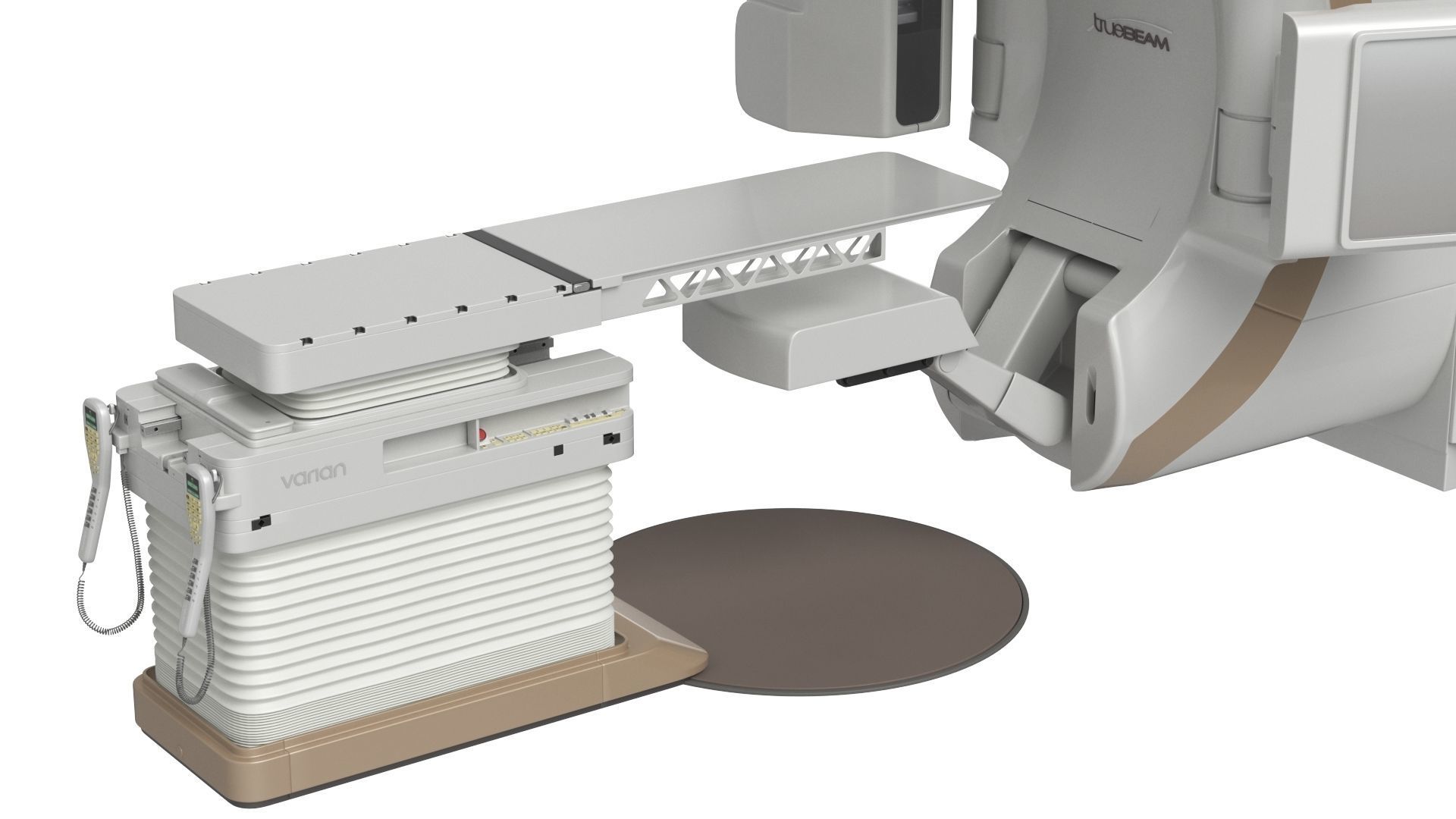 Varian TrueBeam Radiotherapy System 3D model_4
