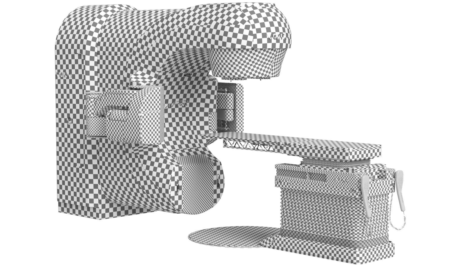 Varian TrueBeam Radiotherapy System 3D model_17