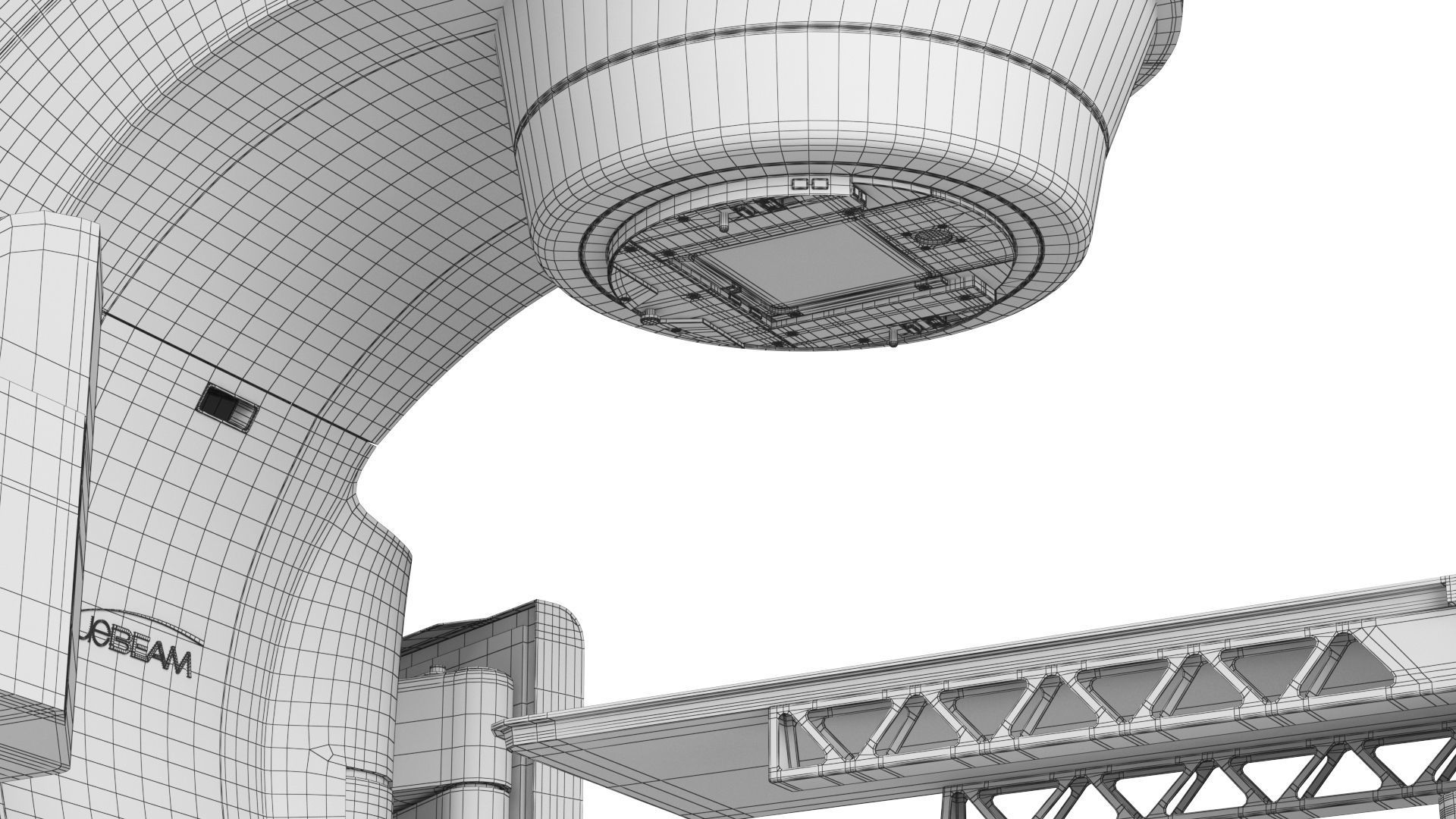 Varian TrueBeam Radiotherapy System 3D model_34