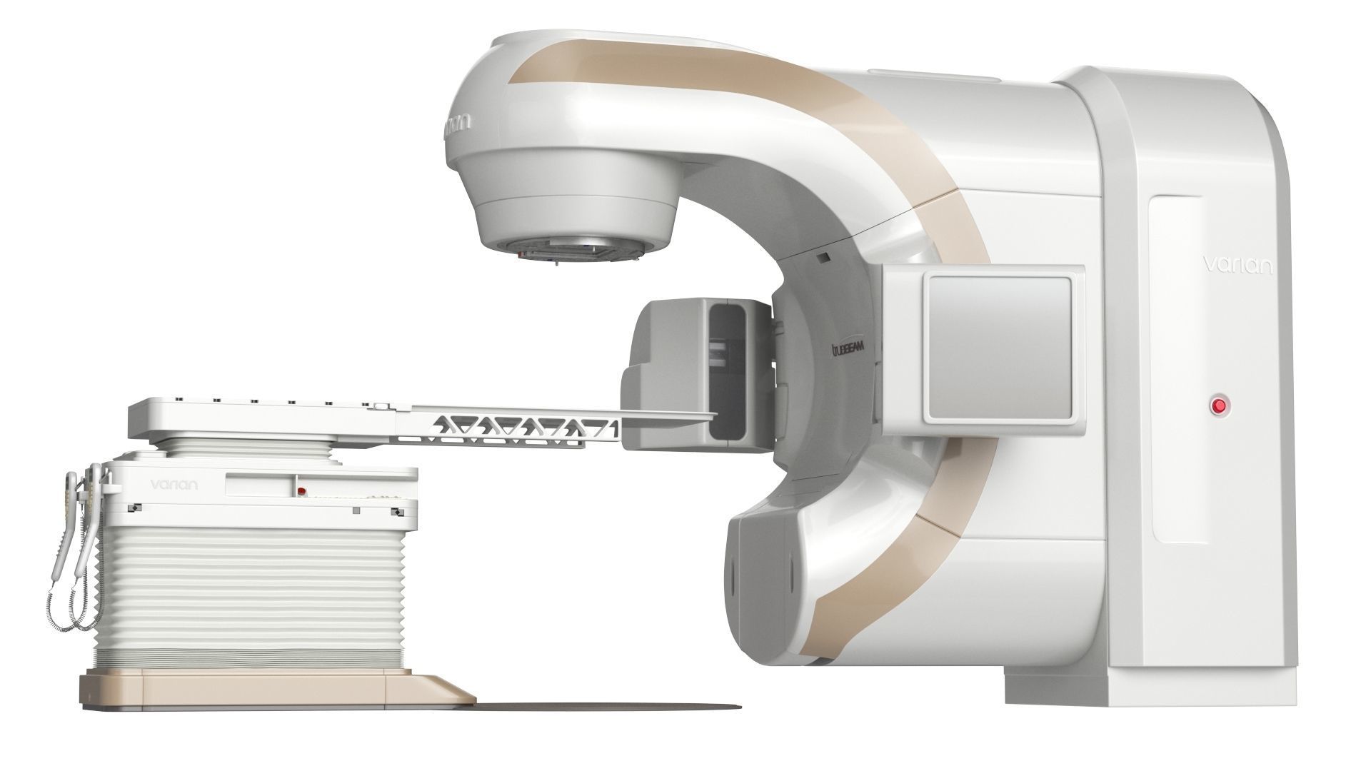 Varian TrueBeam Radiotherapy System 3D model_3