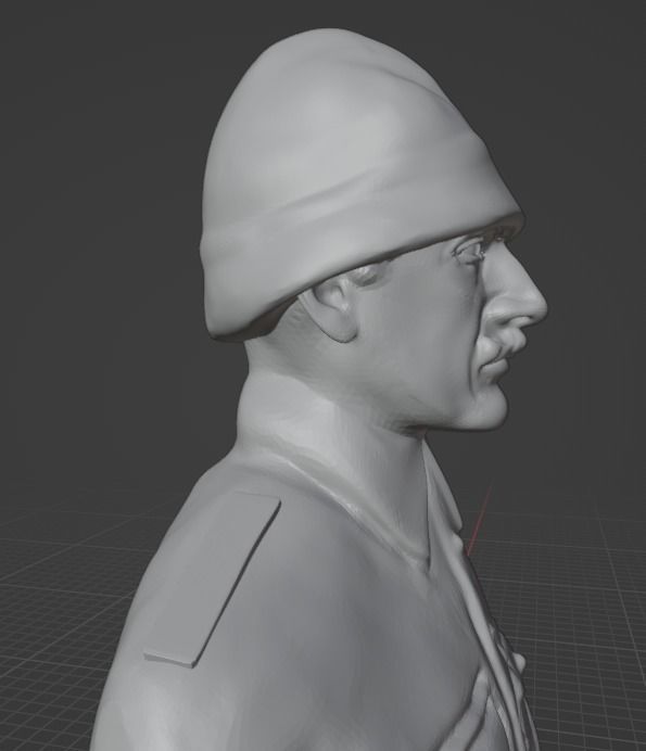 Mustafa Kemal Ataturk Free 3D print model_4