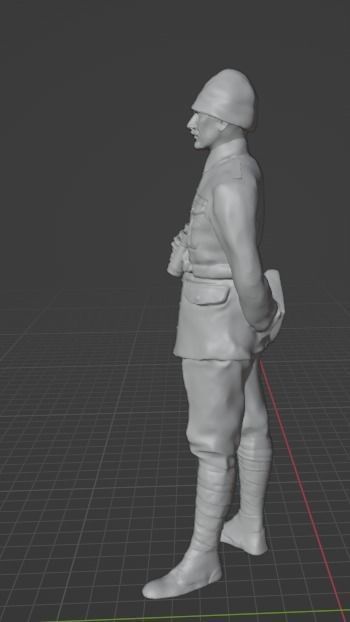 Mustafa Kemal Ataturk Free 3D print model_25