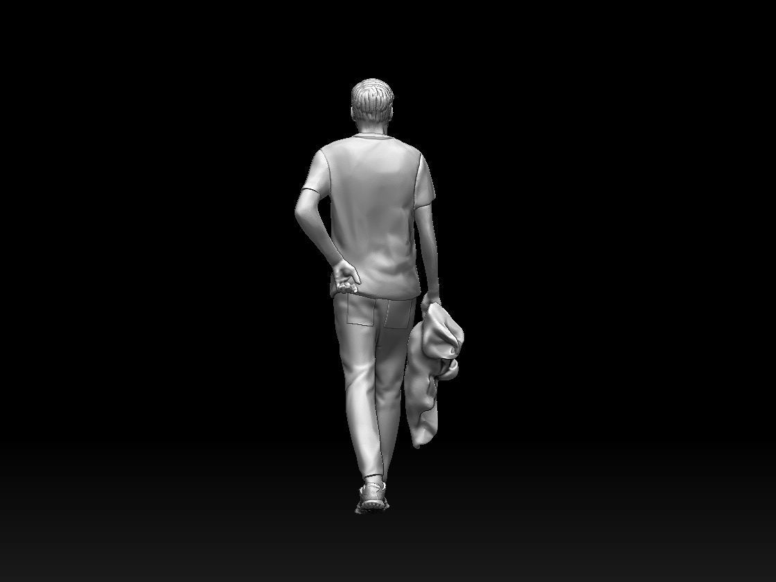 YOUNG MAN 3D print model_6