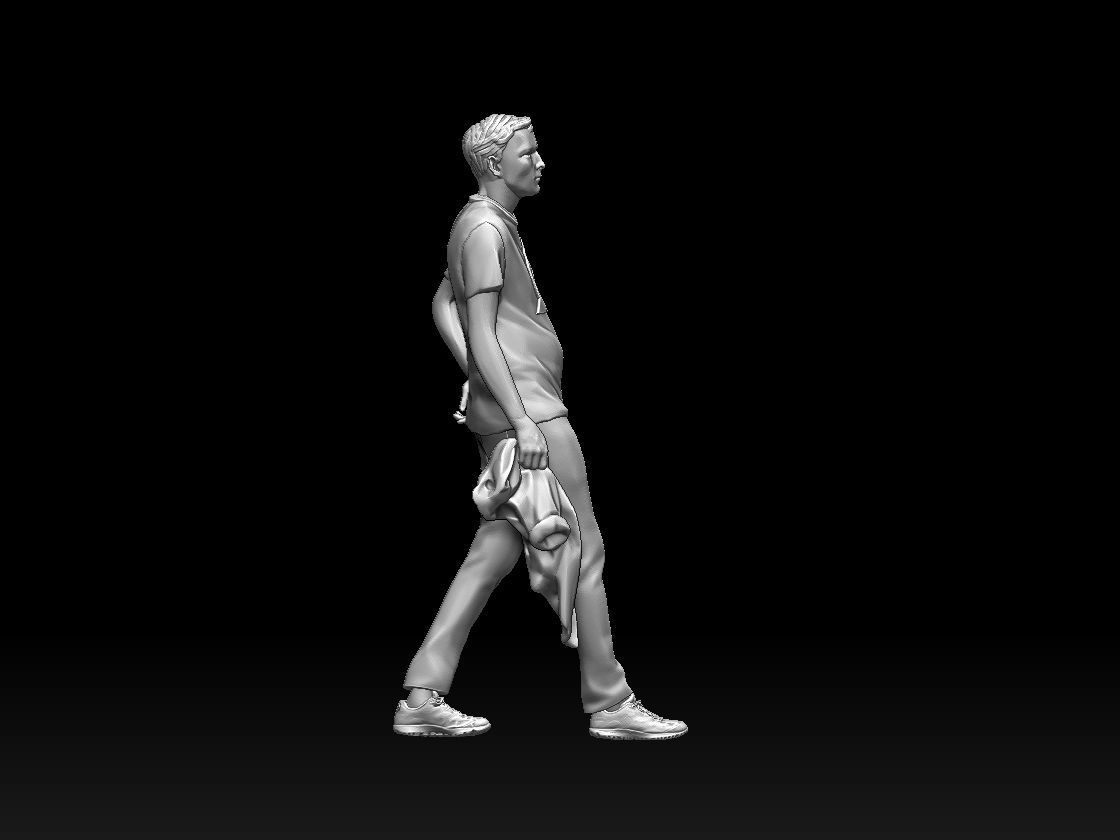 YOUNG MAN 3D print model_2