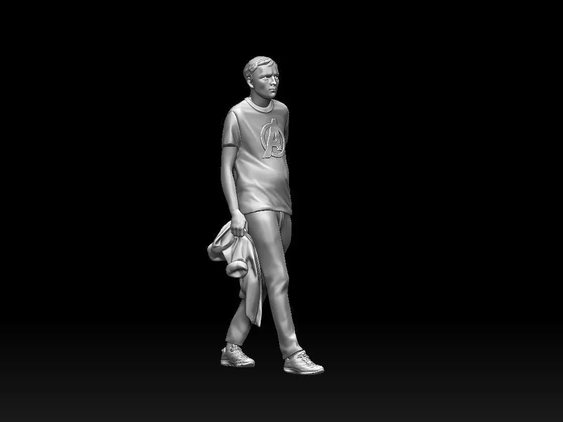 YOUNG MAN 3D print model_0