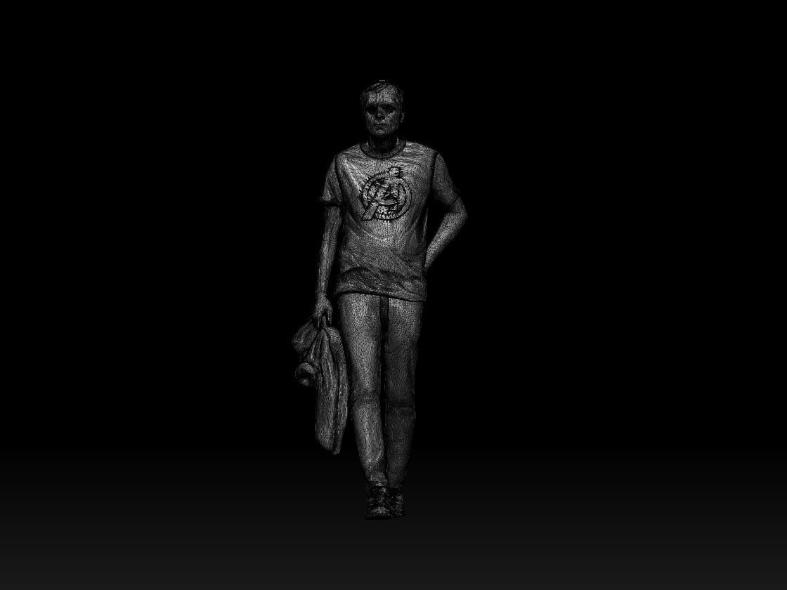 YOUNG MAN 3D print model_5