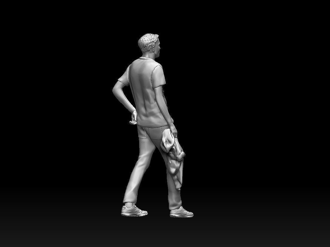 YOUNG MAN 3D print model_8