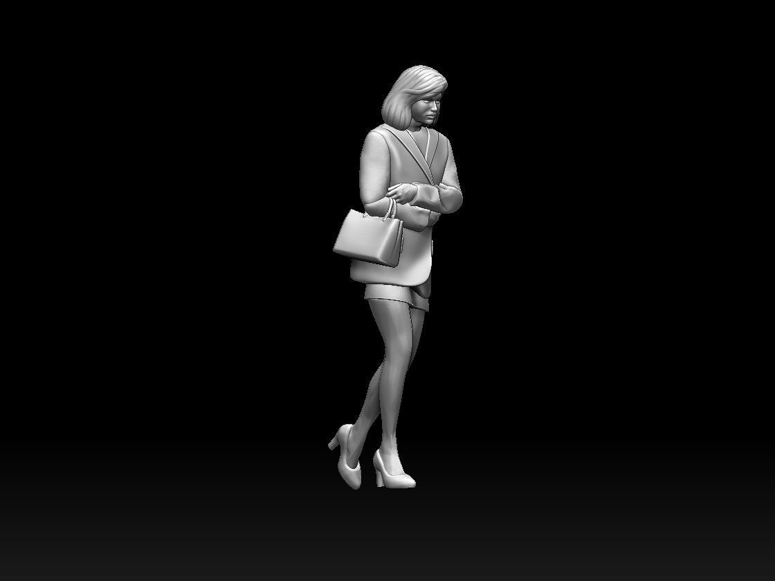 YOUNG WOMAN 3D print model_12