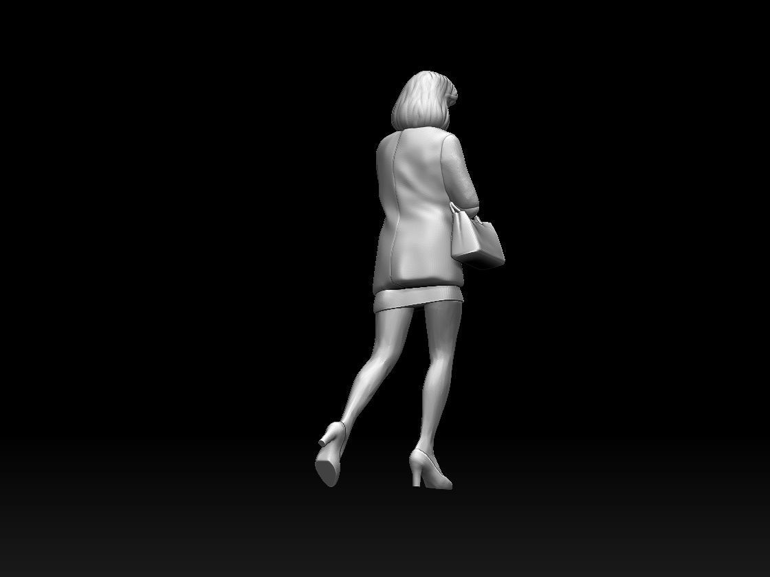 YOUNG WOMAN 3D print model_3