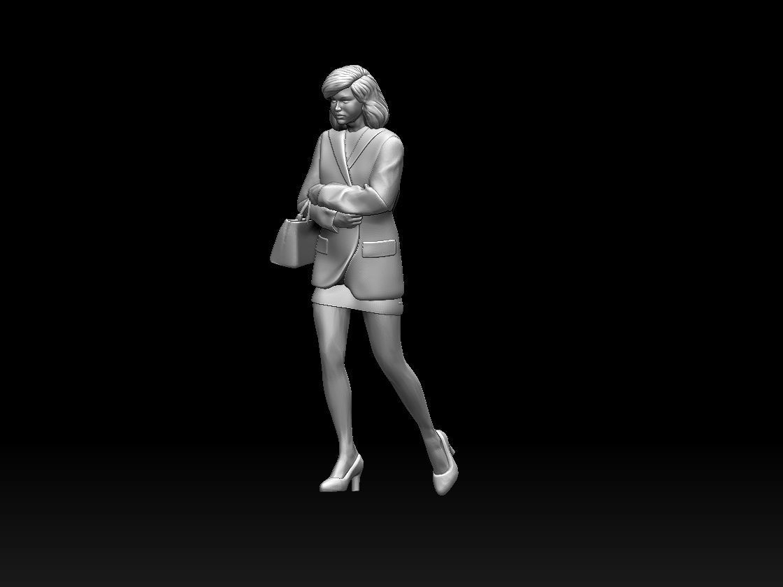 YOUNG WOMAN 3D print model_7