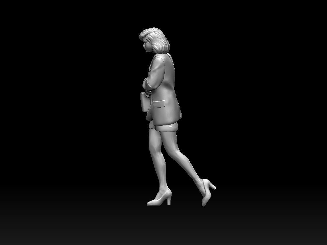 YOUNG WOMAN 3D print model_6