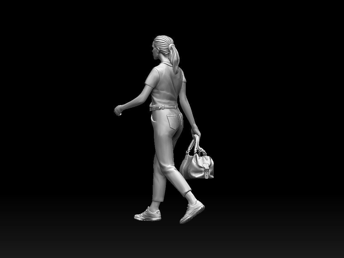 YOUNG WOMAN 3D print model_7