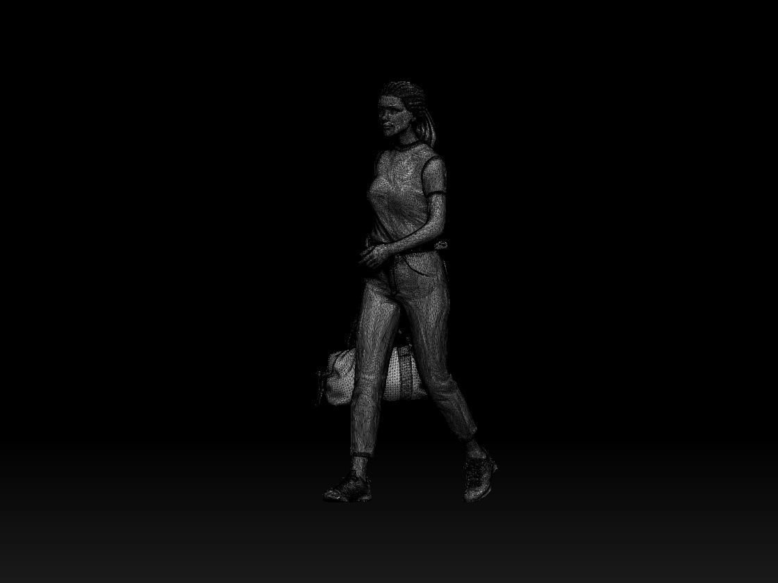 YOUNG WOMAN 3D print model_6