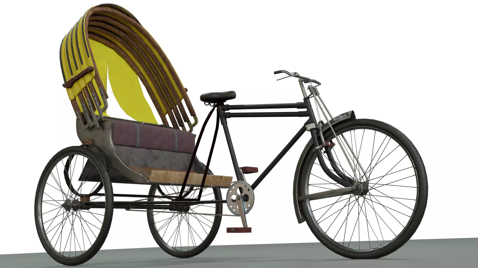Rickshaw 3D model