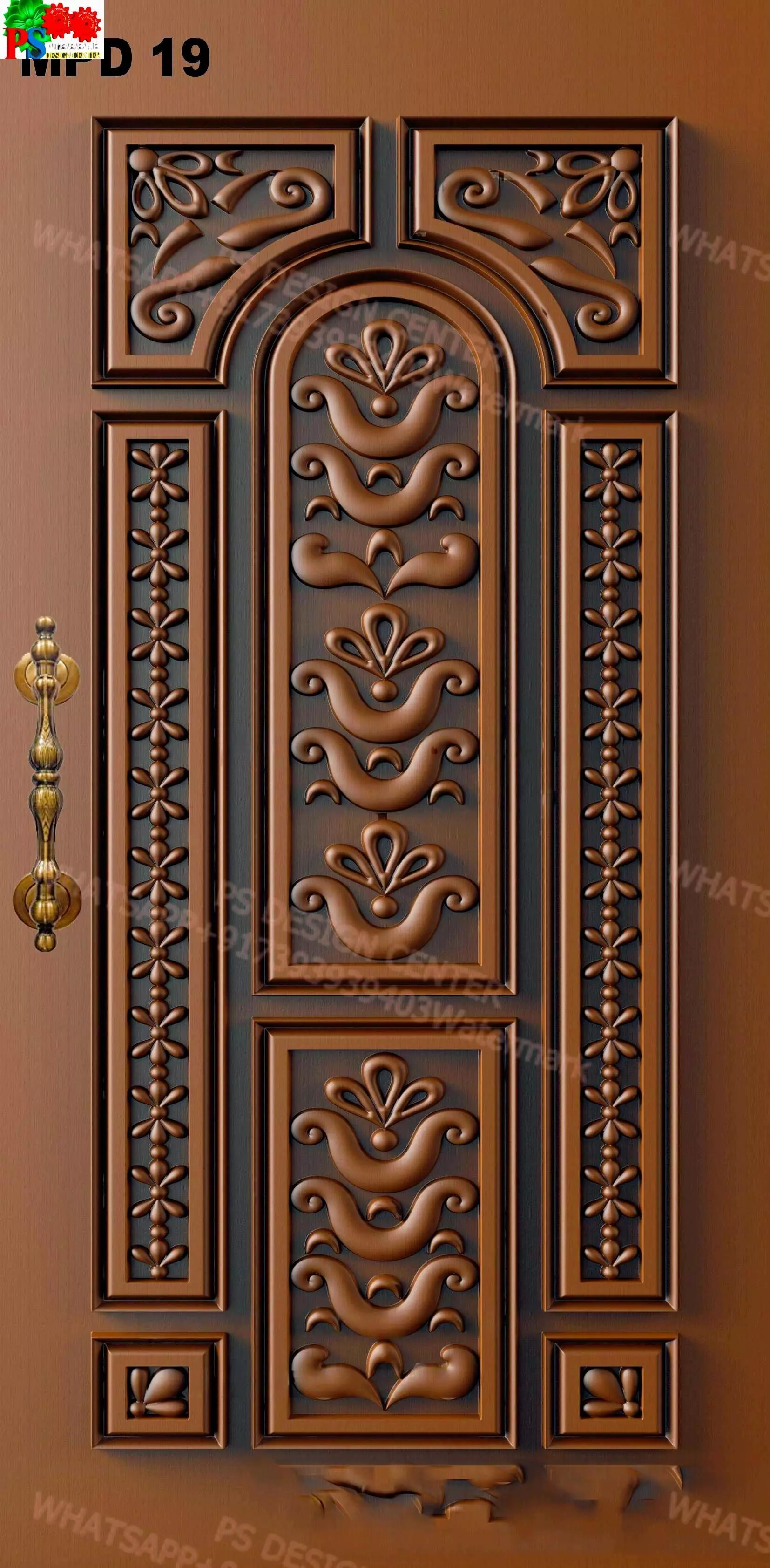 door  design 2024 3D model_0