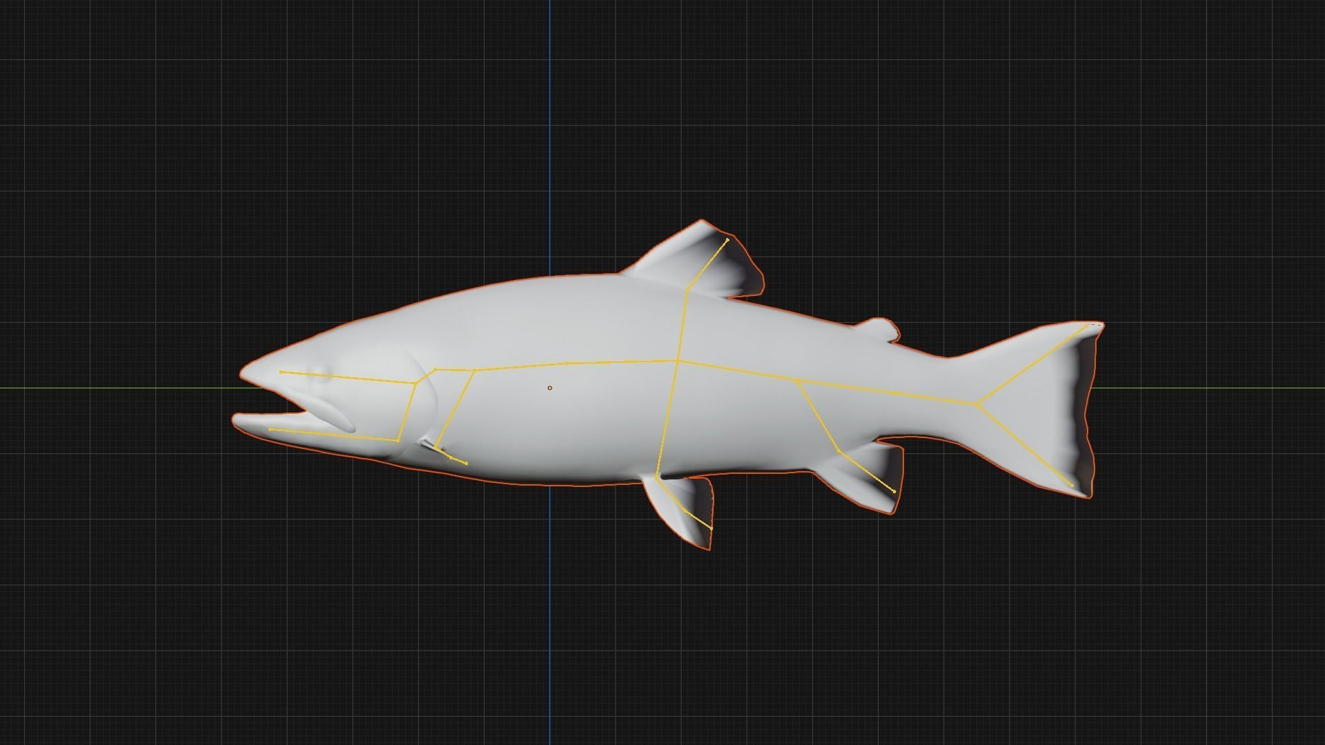 Trout RainBow - Freshwater Free low-poly 3D model_9