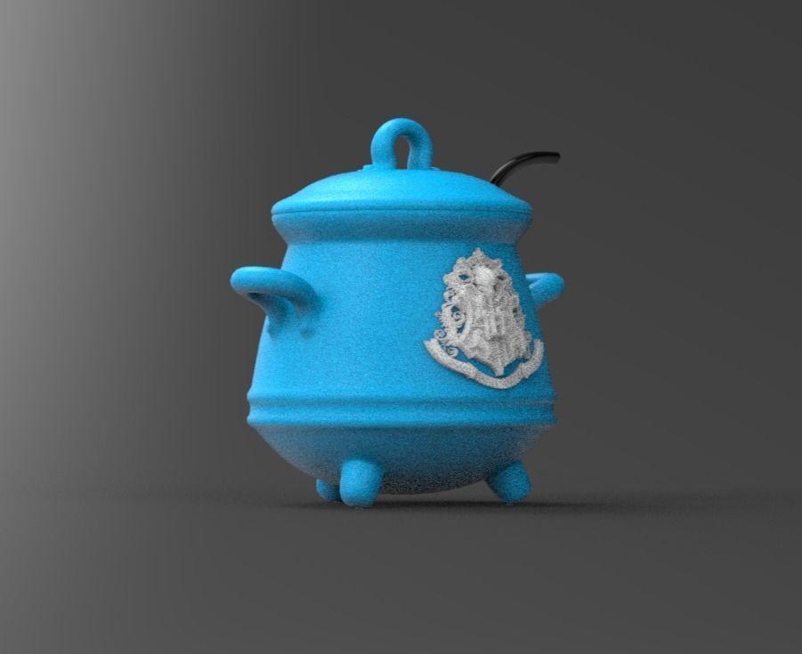 Hogwarts Potions Cauldron - 3D Model File STL 3D print model 3D print model_6