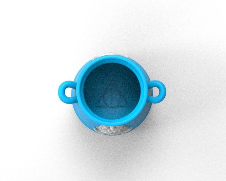 Hogwarts Potions Cauldron - 3D Model File STL 3D print model 3D print model_7