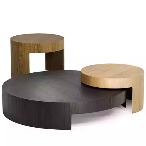TURN Low coffee table By Nube Italia