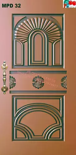 cnc design for door carving