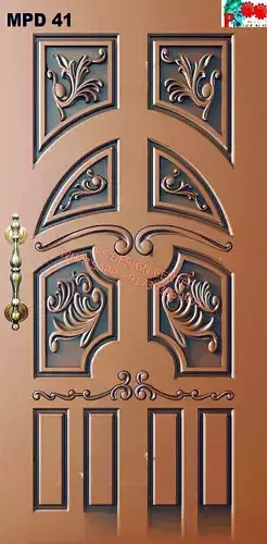 single door design 