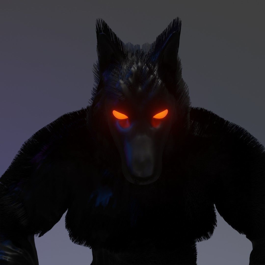 Werewolf Free 3D model_2