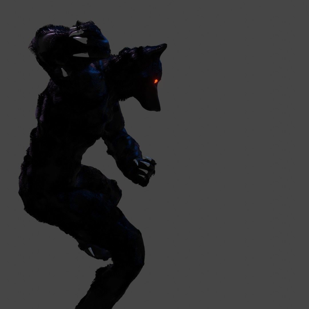 Werewolf Free 3D model_4