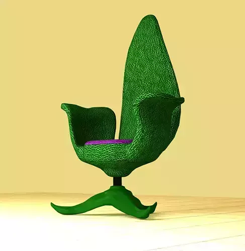 Stylized armchair