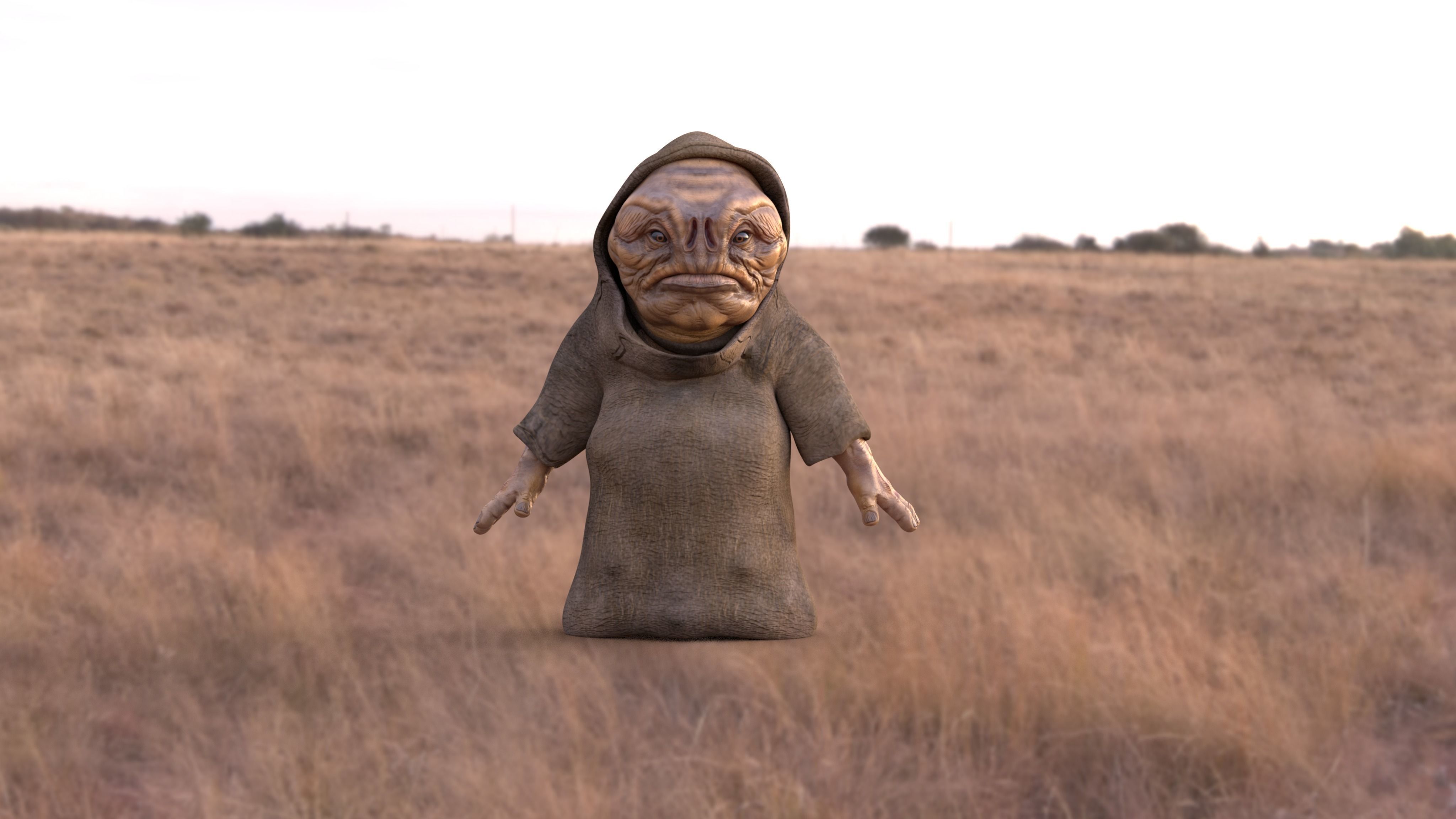 3D model STAR WARS ALIEN CREATURE VR / AR / low-poly | CGTrader