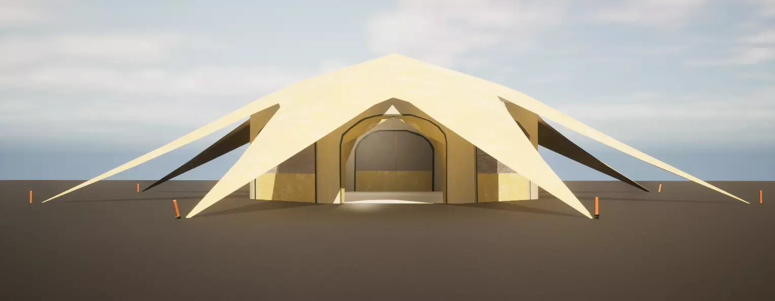 Camping Tent 3D model_0