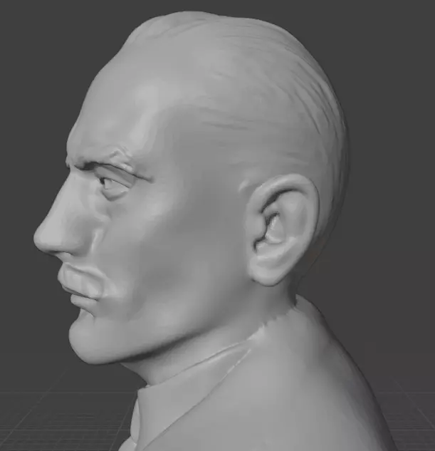Robert De Niro 3D print model_16
