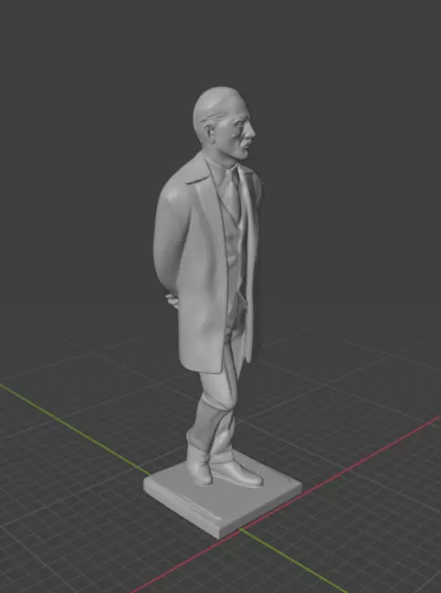 Robert De Niro 3D print model_4