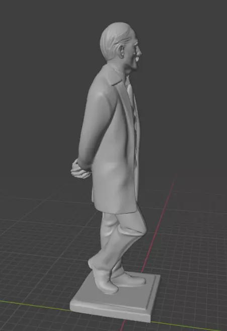 Robert De Niro 3D print model_3