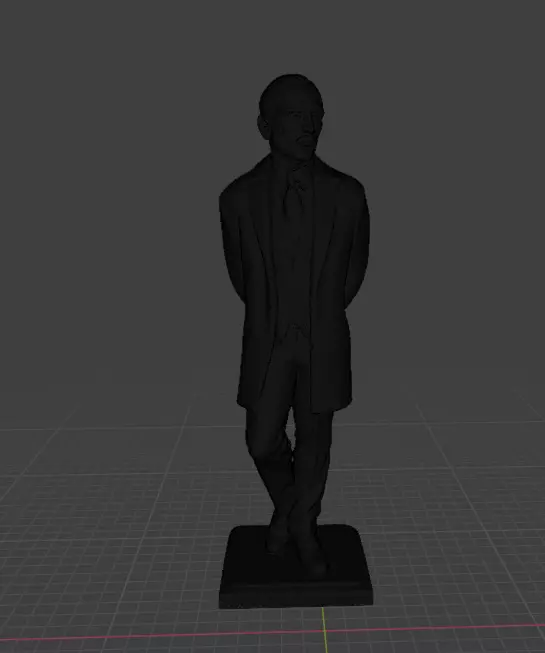 Robert De Niro 3D print model_19