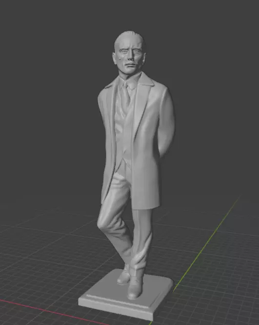 Robert De Niro 3D print model_22