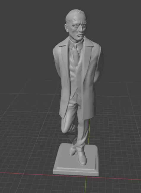 Robert De Niro 3D print model_7