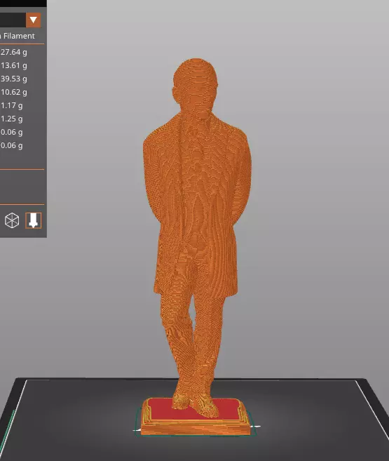 Robert De Niro 3D print model_21