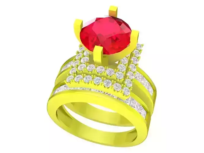 6622 Fashion korean diamond women ring