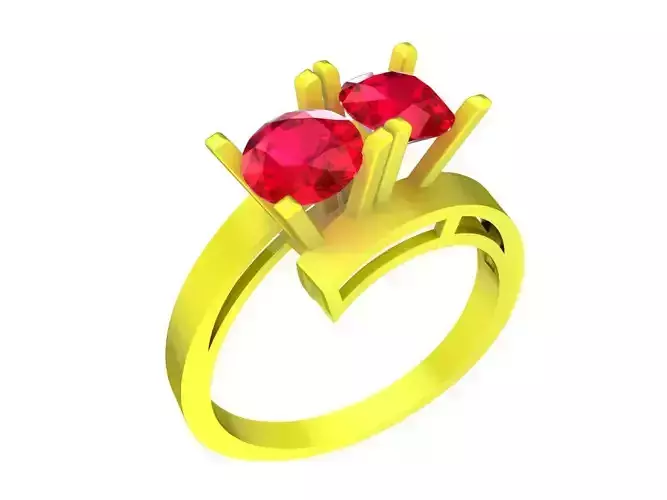 6632 fashion diamond women ring