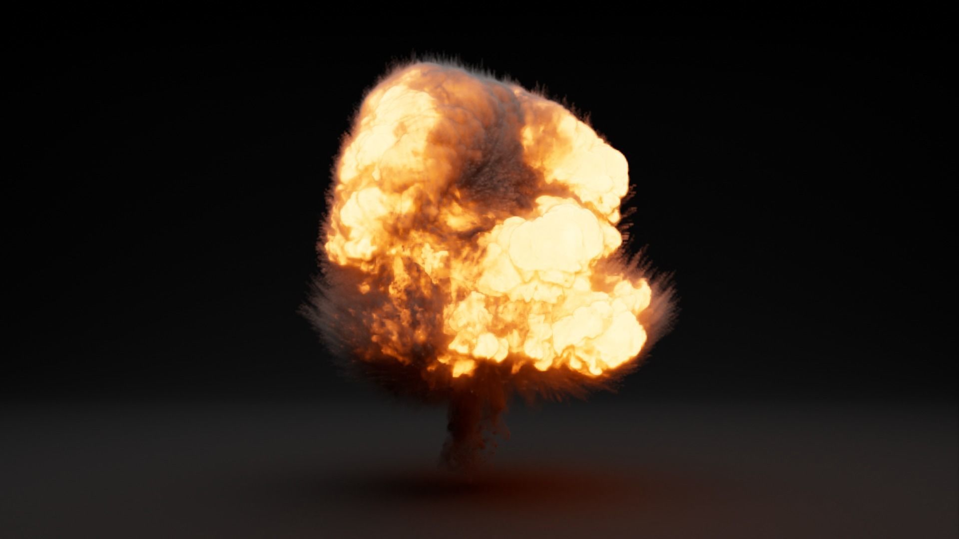 Super Realistic Explosion 5 - vdb animated 3D model_8