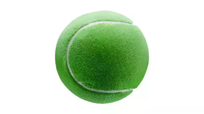 Realistic Tennis Ball