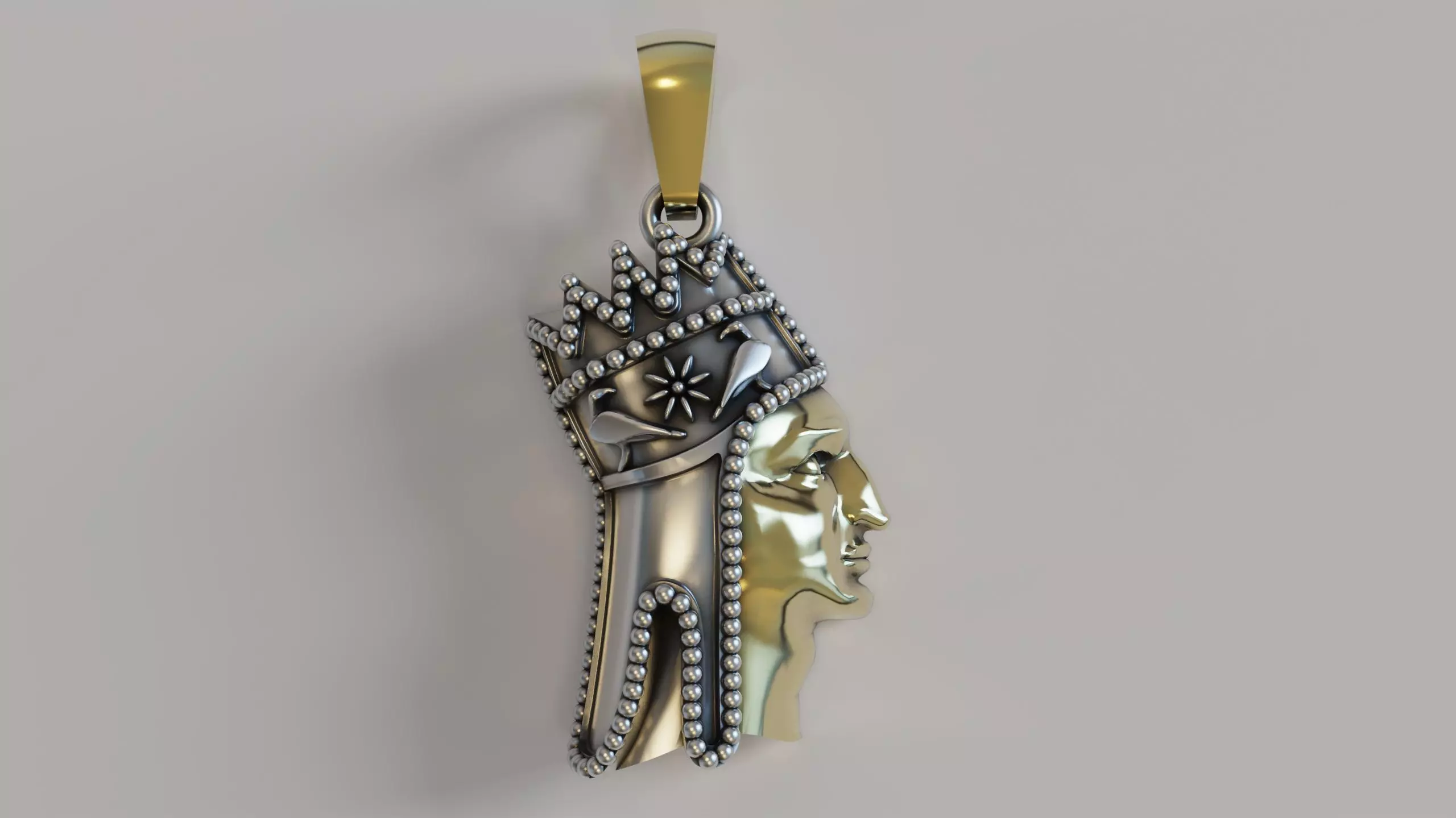 Pendant Tigran The Great 3D print model