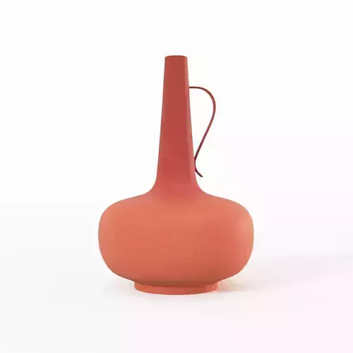 Slim Neck Glass Vase 3D model
