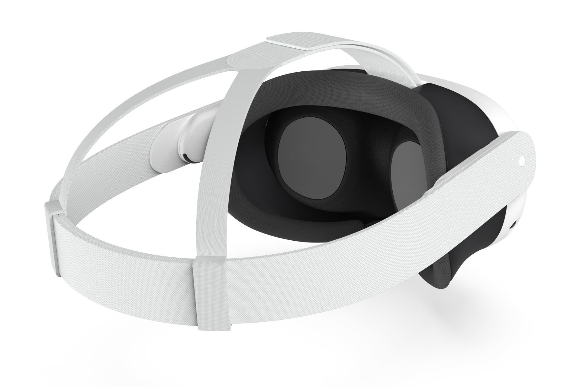 Meta Quest 3 with Controller 3D model_6