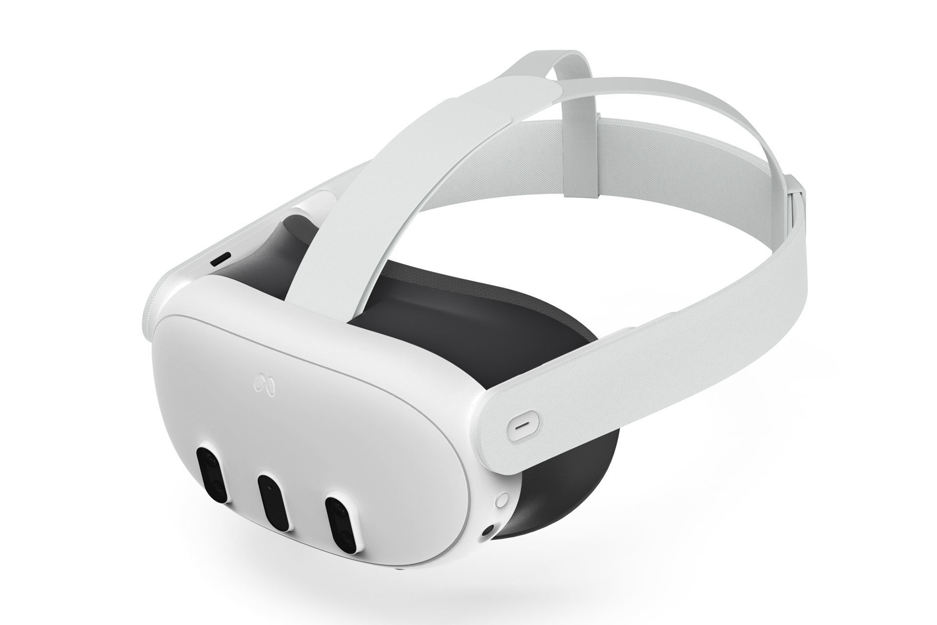 Meta Quest 3 with Controller 3D model_5