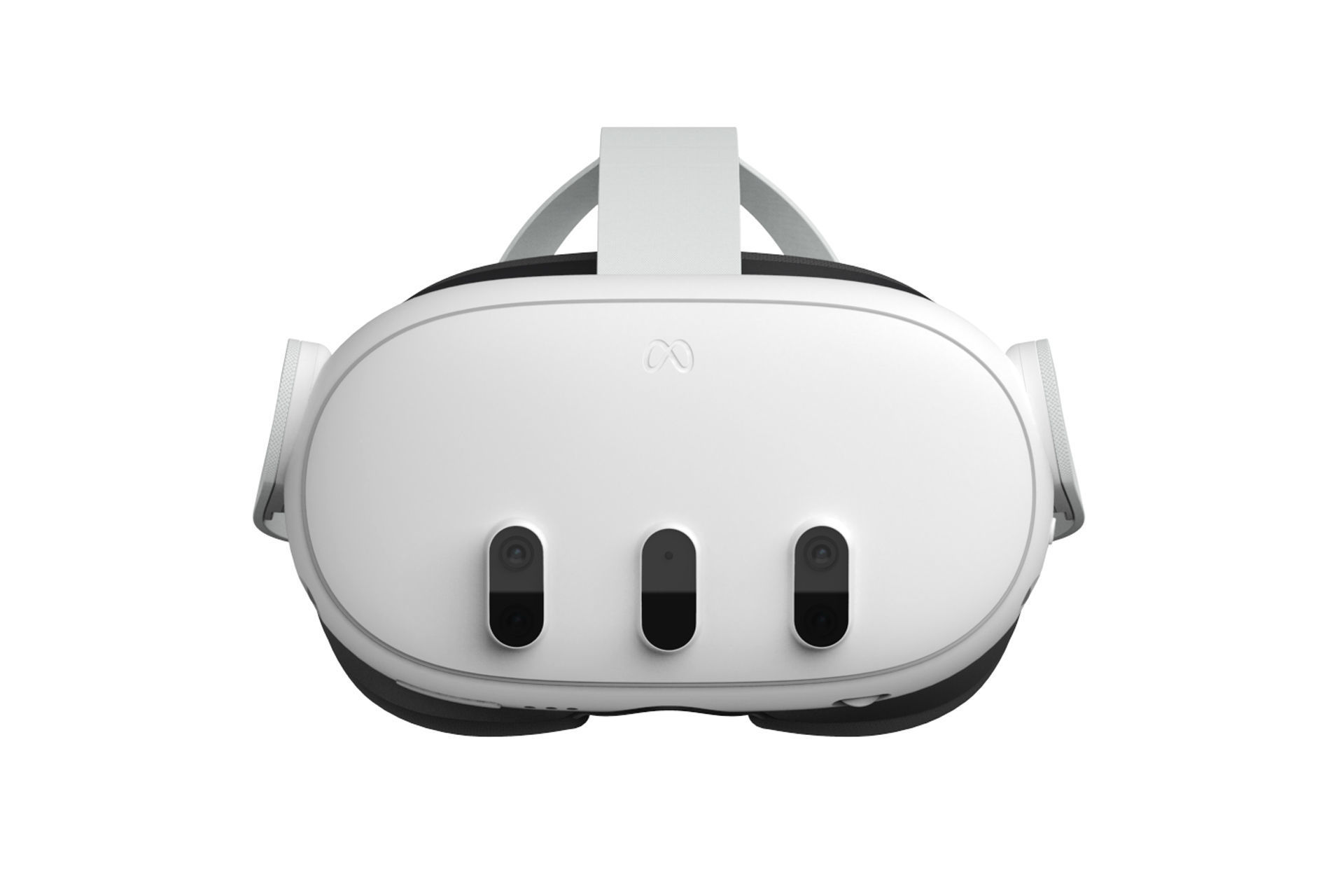 Meta Quest 3 with Controller 3D model_1